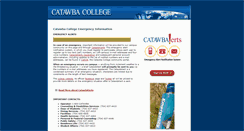 Desktop Screenshot of e2.catawba.edu